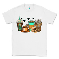 White skeleton coffee cups Classic Tee - Zillion Design Studio