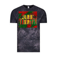 Cloud Black juneteenth 1865 tumbler Vintage Tee - BarkalooDesign