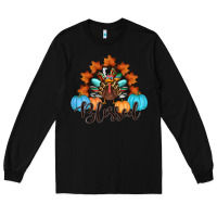 Black thanksgiving turkey pumpkin blessed Long Sleeve Tee - RanaPortraitStore