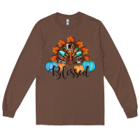Chestnut thanksgiving turkey pumpkin blessed Long Sleeve Tee - RanaPortraitStore