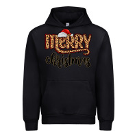 Black merry christmas Urban Hoodie - MaliasSmallBusiness