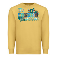 Antique Gold it's freezin' season Premium Sweatshirt - AdoDesignShop