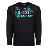 Black it's freezin' season Premium Sweatshirt - AdoDesignShop