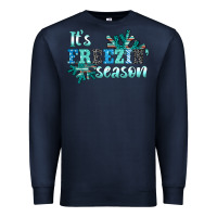 Navy it's freezin' season Premium Sweatshirt - AdoDesignShop