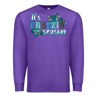 Purple it's freezin' season Premium Sweatshirt - AdoDesignShop