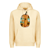 Pina Colada Serape sunflower pumpkin Premium Hoodie - NancyCooperArtShop