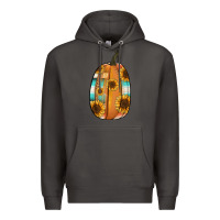 Smoke Serape sunflower pumpkin Premium Hoodie - NancyCooperArtShop