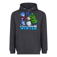 Smoke first winter with snowman Heavyweight Hoodie - AdoDesignShop