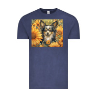 Vintage Denim chihuahua Vintage Tee - Unal Design