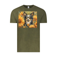 Vintage Olive chihuahua Vintage Tee - Unal Design