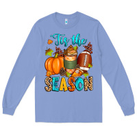 'tis The Season American  Football Long Sleeve Tee | Teevron