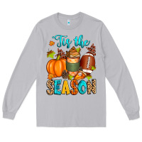 Moon Dust 'tis the season american  football Long Sleeve Tee - Zillion Design Studio