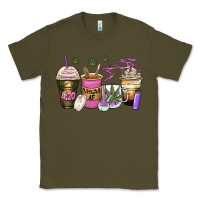 Army Green weed coffee cups Classic Tee - Zillion Design Studio