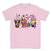 Bubblegum Pink weed coffee cups Classic Tee - Zillion Design Studio