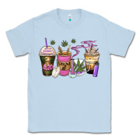 Dusty Blue weed coffee cups Classic Tee - Zillion Design Studio