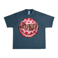 Western Valentine's Day Xoxo Round Earrings Urban Heavy Tee | Teevron