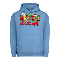 Pigment Pebble Blue medical assistant Urban Hoodie - MaliasSmallBusiness