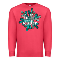 Cardinal hello winter Premium Sweatshirt - AdoDesignShop