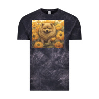 Cloud Black chow chow Vintage Tee - Unal Design