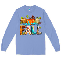 Colony Blue welcome fall Long Sleeve Tee - Zillion Design Studio