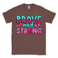 Chestnut Brave and Strong Classic Tee - texasbilliewilder