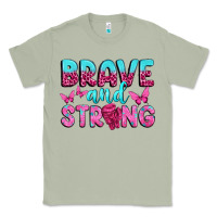Matcha Brave and Strong Classic Tee - texasbilliewilder