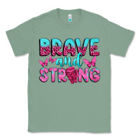 Sage Brave and Strong Classic Tee - texasbilliewilder