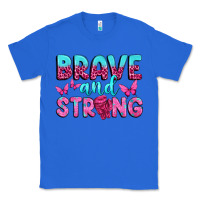 True Royal Brave and Strong Classic Tee - texasbilliewilder