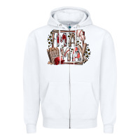 Mama Baseball Zipper Hoodie | Teevron