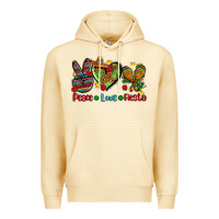 Pina Colada peace love fiesta ado Premium Hoodie - AdoDesignShop