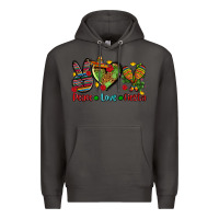 Smoke peace love fiesta ado Premium Hoodie - AdoDesignShop