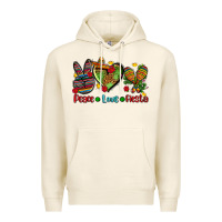 Tofu peace love fiesta ado Premium Hoodie - AdoDesignShop