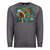 Charcoal Heather free spirit native american indian headdress Premium Sweatshirt - Artiststas
