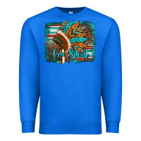 True Royal free spirit native american indian headdress Premium Sweatshirt - Artiststas