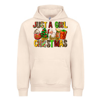 Sandshell just a girl who loves christmas Urban Hoodie - MaliasSmallBusiness