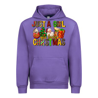 Tulip just a girl who loves christmas Urban Hoodie - MaliasSmallBusiness