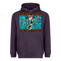 Plum bull skull cross tumbler Heavyweight Hoodie - JahusDesignShop
