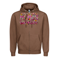 Chestnut mama is valentine Zipper Hoodie - RacoonDesign