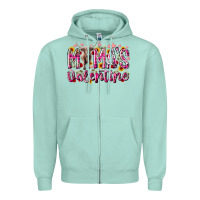 Seafoam mama is valentine Zipper Hoodie - RacoonDesign