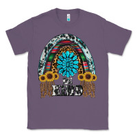 Lavender western rainbow  be kind Classic Tee - RanaPortraitStore