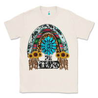 Natural western rainbow  be kind Classic Tee - RanaPortraitStore