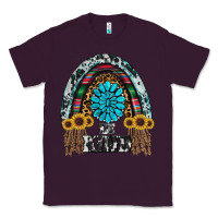 Plum western rainbow  be kind Classic Tee - RanaPortraitStore