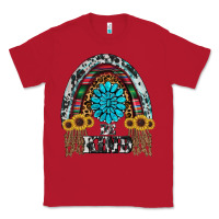 Red western rainbow  be kind Classic Tee - RanaPortraitStore