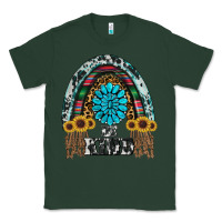 Sports Green western rainbow  be kind Classic Tee - RanaPortraitStore