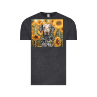 Vintage Black dalmatian Vintage Tee - Unal Design