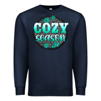 Navy cozy season Premium Sweatshirt - AdoDesignShop