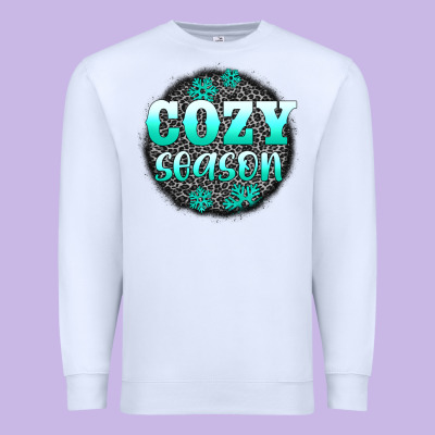 Cozy Season Premium Sweatshirt Designed By Adodesignshop