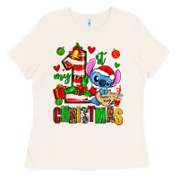 Bone my first christmas stitch Ladies Tee - AdoDesignShop