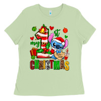 Matcha my first christmas stitch Ladies Tee - AdoDesignShop