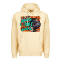 Pina Colada Thanksgiving Turkey Gobble Gobble Premium Hoodie - NancyCooperArtShop